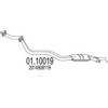 MTS 01.10019 Exhaust Pipe